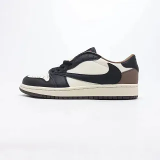 Nike Black Brown Low-Top Leather-and-Suede Upper Lifestyle Sneakers