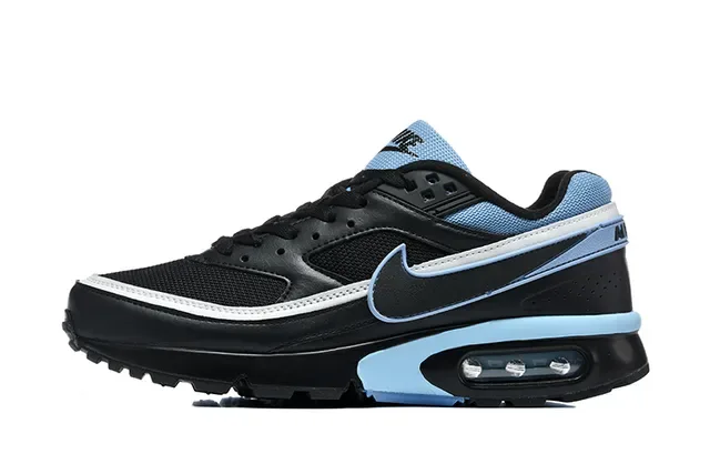Nike Black Navy Low-Top Layered Mesh-Synthetic Upper Lifestyle Sneakers 7