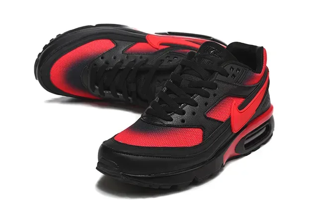 Nike Black Navy Low-Top Layered Mesh-Synthetic Upper Lifestyle Sneakers 16