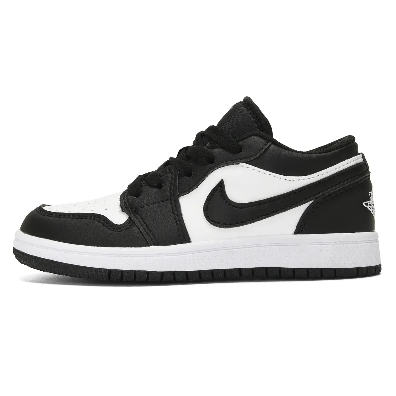 Nike Black Orange Low-Top Leather Upper Lifestyle Sneakers 5