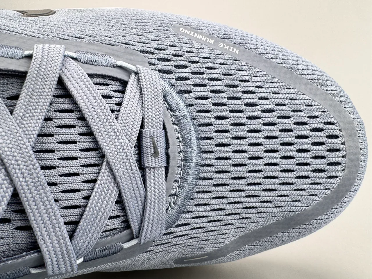 Nike Azul Marinho Tênis Running Malla Engineered Upper Sola Média Padrão Ondulado Em Camadas 4
