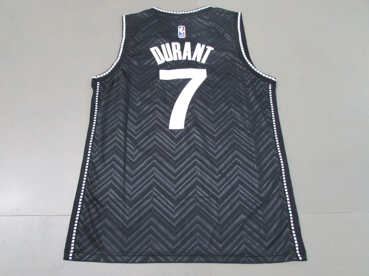 Nike Brooklyn Nets City Edition Maillot Noir Chevron Mesh 3