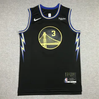 Nike City Edition Black Yellow Blue Lightning Bolt Sleeveless Jersey