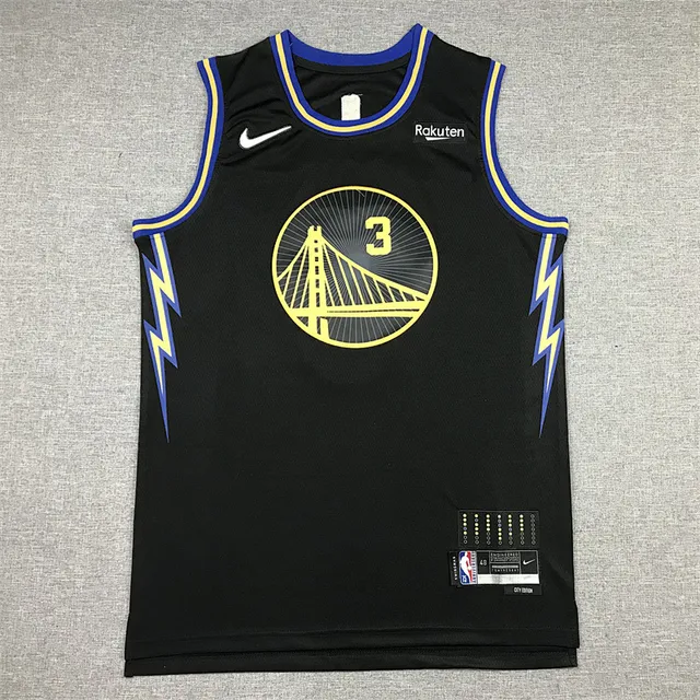 Nike City Edition Preto Amarelo Azul Raio Camiseta Sem Mangas 2
