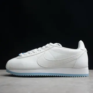 Nike Cortez White and Light Blue Lifestyle Sneakers