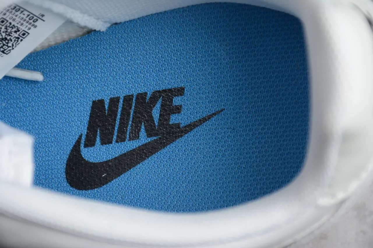 Nike Cortez সাদা ও হালকা নীল লাইফস্টাইল স্নিকার 4
