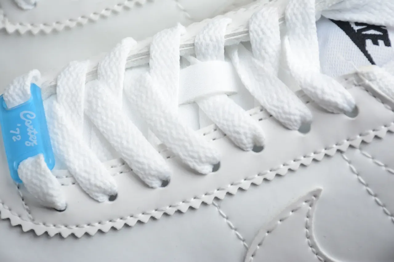 Nike Cortez সাদা ও হালকা নীল লাইফস্টাইল স্নিকার 7
