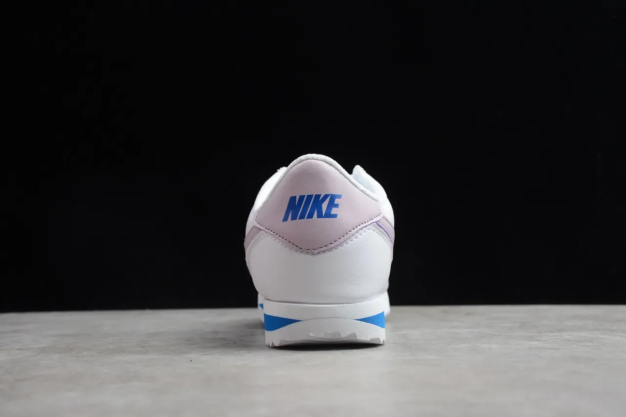 Nike Cortez White Lavender Blue Lifestyle Sneakers 12
