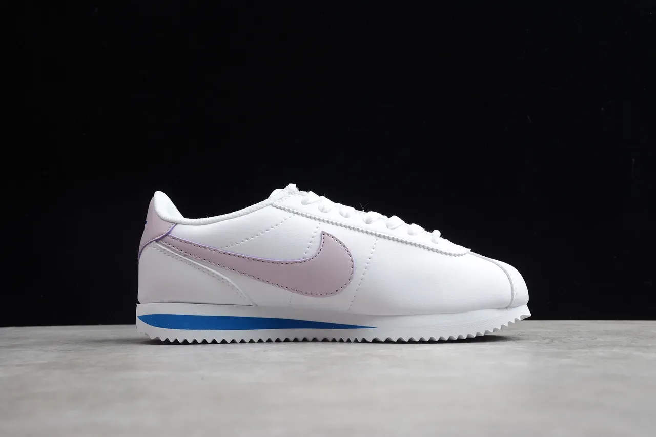 Nike Cortez White Lavender Blue Lifestyle Sneakers 15