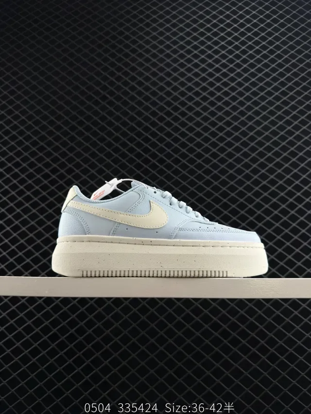 Nike Court Vision ALTALTR Low Light Blue Cream Lifestyle Sneakers 6