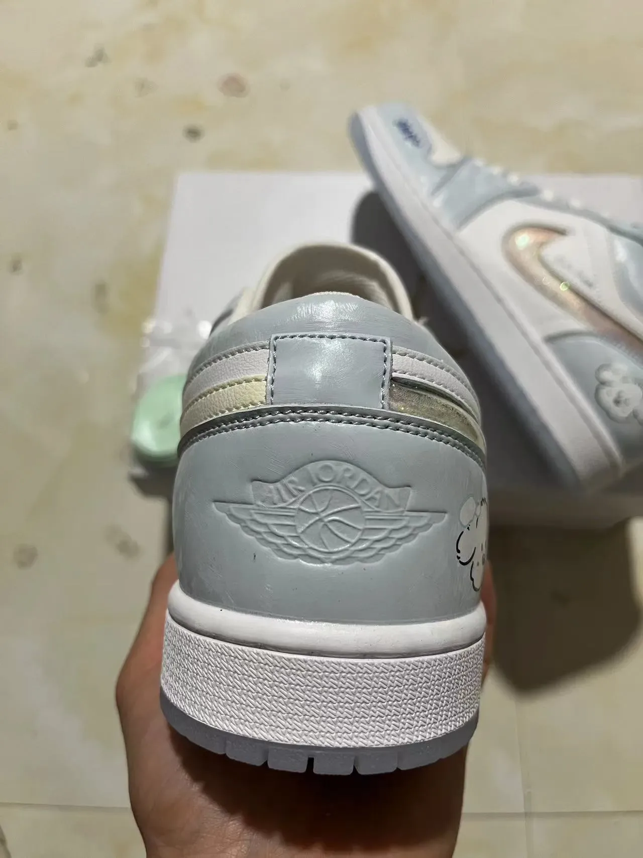 Nike Dunk Low Chiots Mignons Gris Clair Lifestyle Sneakers 8