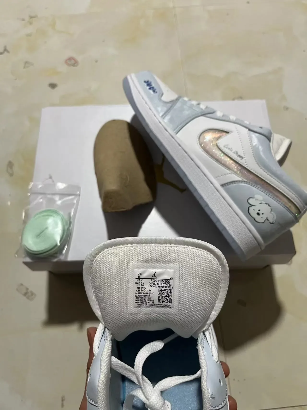 Nike Dunk Low Chiots Mignons Gris Clair Lifestyle Sneakers 9
