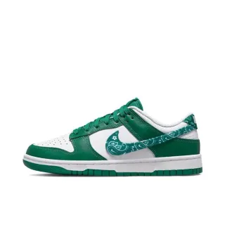 Nike Dunk Low Green Bandana Print Lifestyle Sneakers