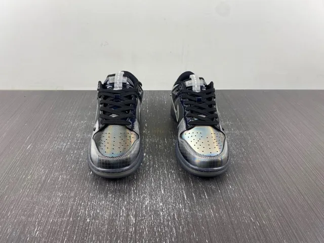 Nike Dunk Low Holographic Black Lifestyle Sneakers 3