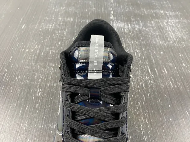 Nike Dunk Low Holographic Black Lifestyle Sneakers 9