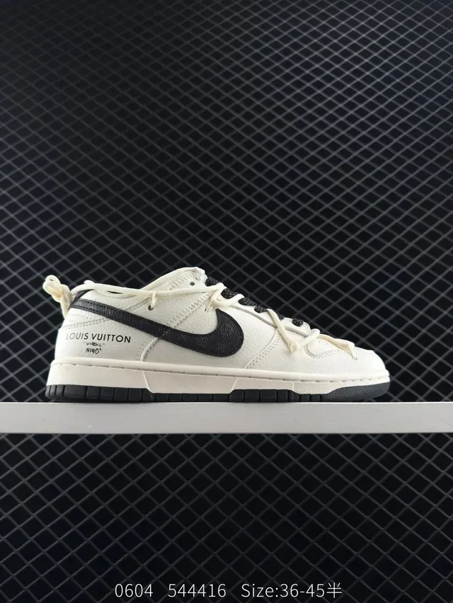 Nike Dunk Low Off-White Gray Lifestyle Sneakers 4