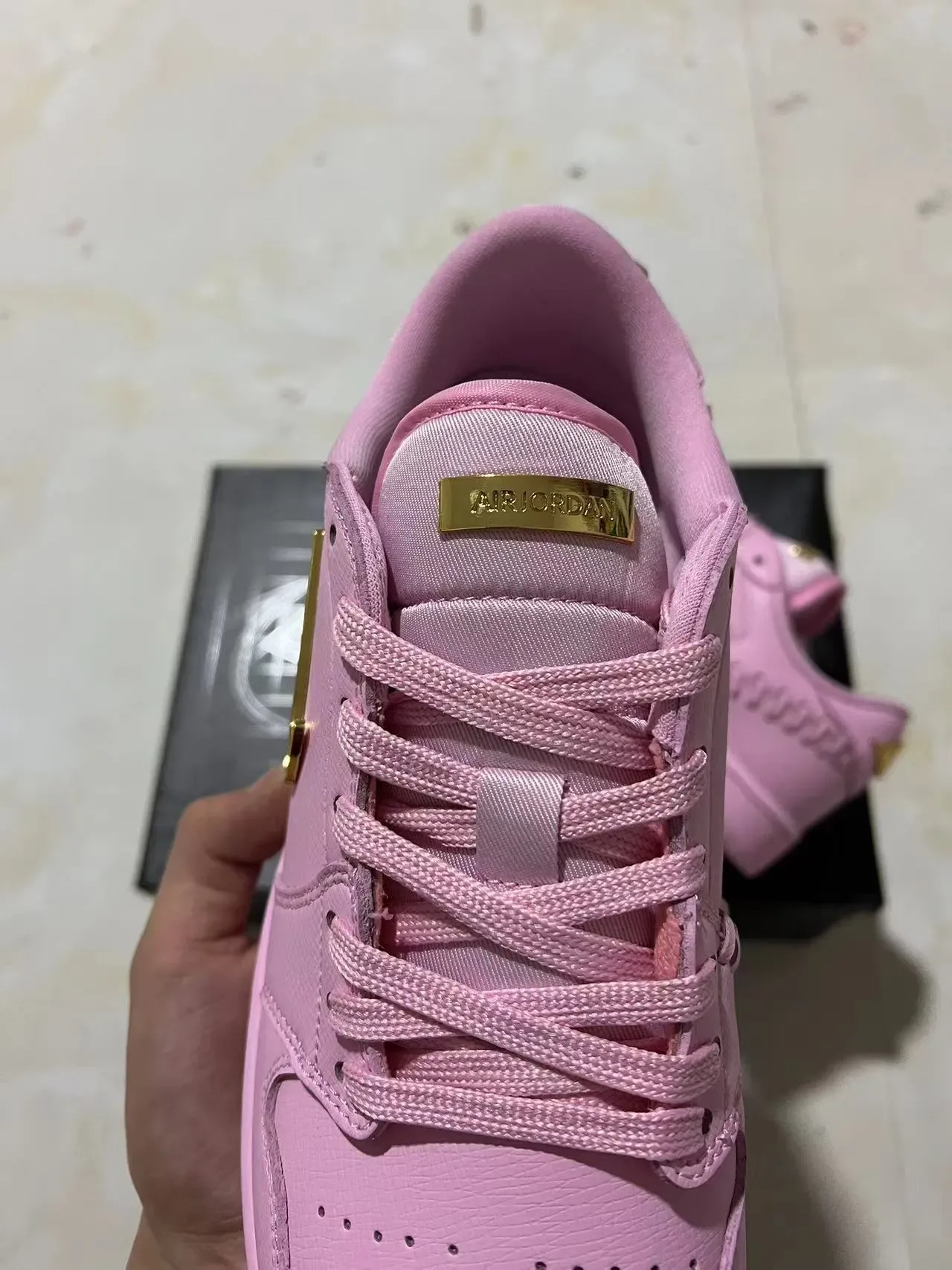 Nike Dunk Low Chaussures Lifestyle Rose Or Métallique 4