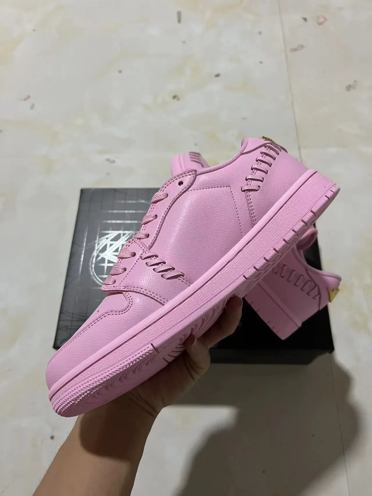 Nike Dunk Low Chaussures Lifestyle Rose Or Métallique 5