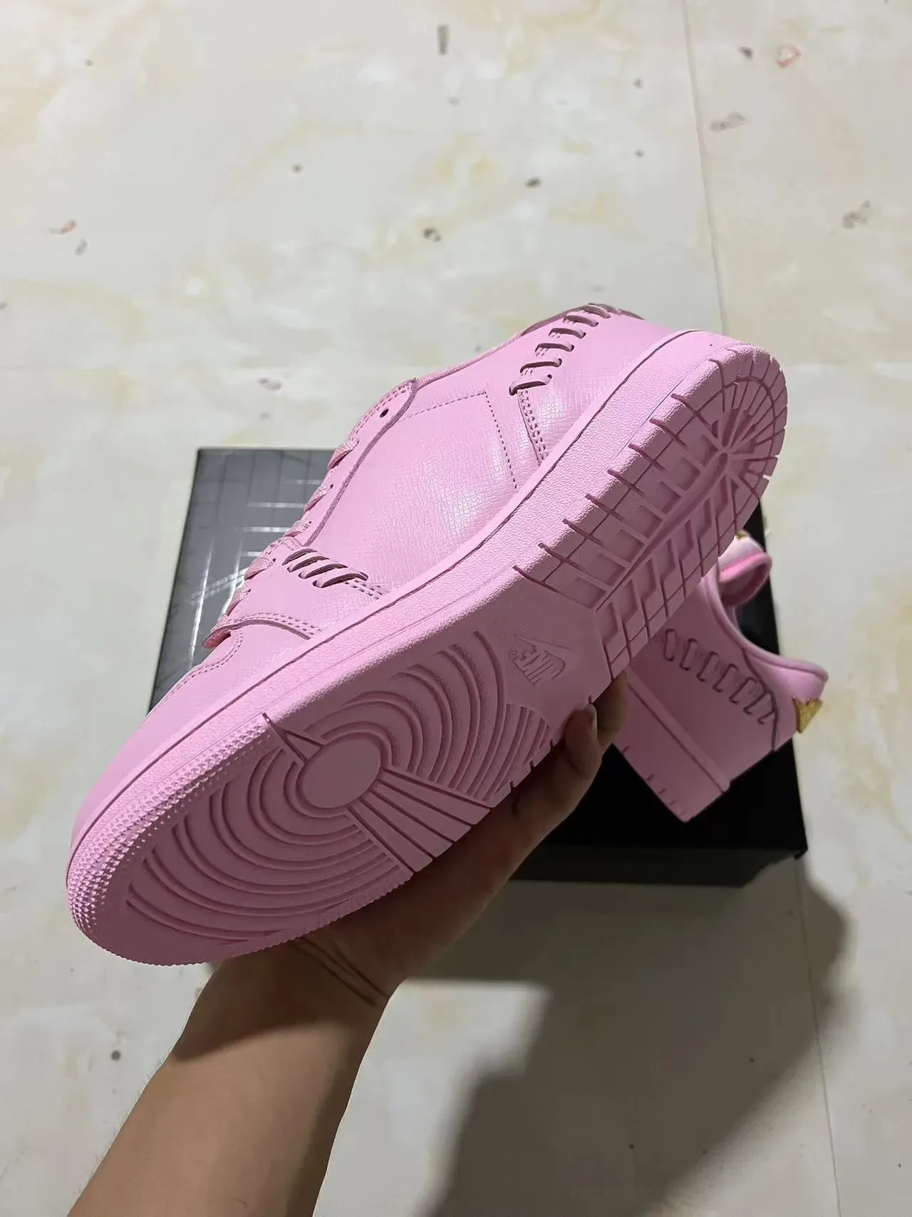 Nike Dunk Low Chaussures Lifestyle Rose Or Métallique 6