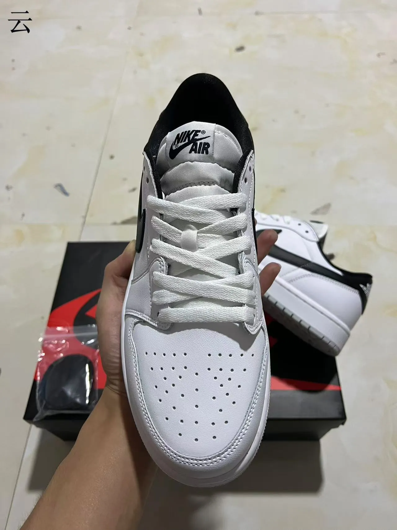 Nike Dunk Low White Black Lifestyle Sneakers 3