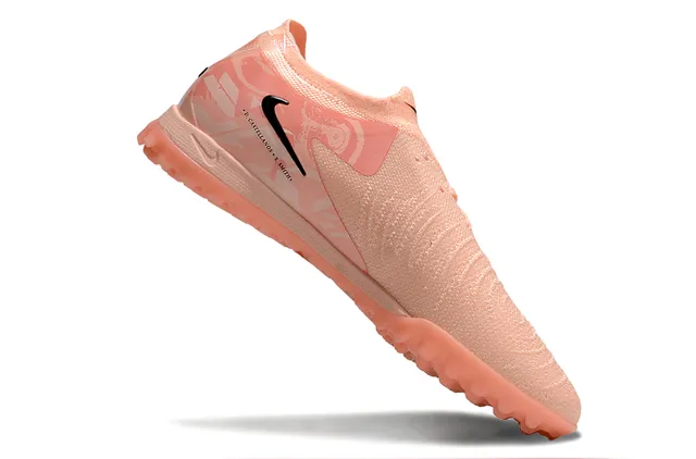 Nike Gripvnt Chaussures de football pour gazon avec upper en knit orange noir, col de chaussette 2
