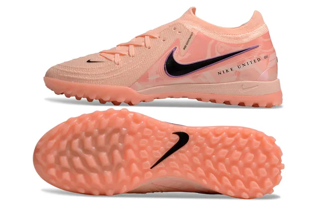 Nike Gripvnt Chaussures de football pour gazon avec upper en knit orange noir, col de chaussette 6