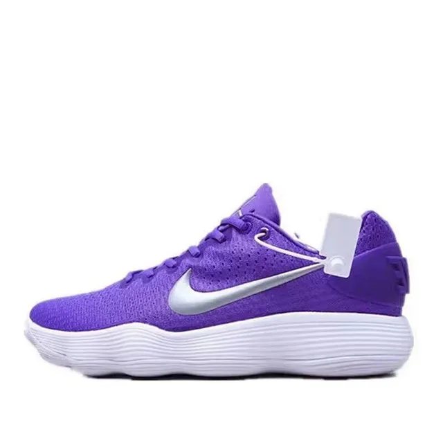 Nike Hyperdunk Purple White Knit Upper Basketball Shoes 2