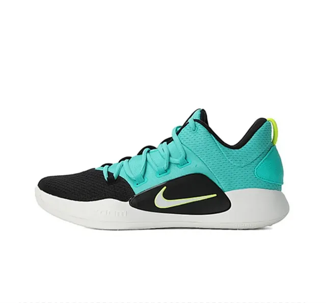 Nike Hyperdunk X Low Black Turquoise Neon Yellow Basketball Shoes 2