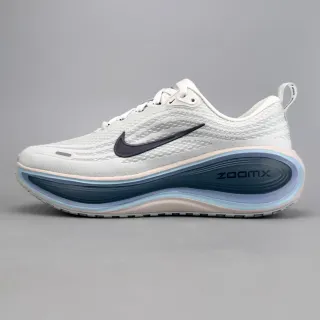 Nike Invincible Run White Navy Engineered Knit Upper Layered Wave Midsole Running Shoes