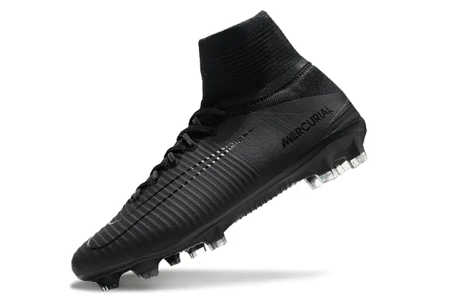 Nike Mercurial High-Cut Coral-Pink Firm-Ground Soccer Shoes 3