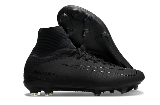 Nike Mercurial High-Cut Coral-Pink Firm-Ground Soccer Shoes 6