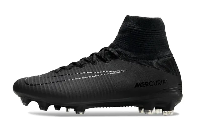 Nike Mercurial High-Cut Coral-Pink Firm-Ground Soccer Shoes 8