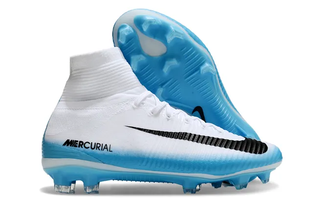 Nike Mercurial High-Cut Coral-Pink Firm-Ground Soccer Shoes 13