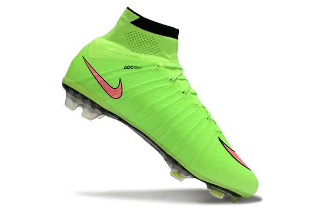Nike Mercurial Superfly Neon Lime Green Pink Firm-Ground Soccer Shoes 2