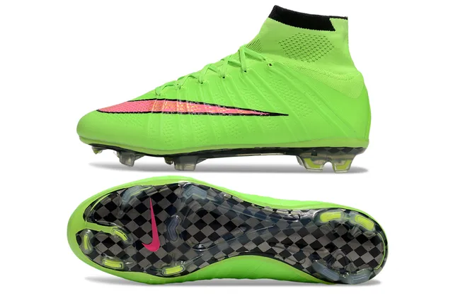 Nike Mercurial Superfly Neon Lime Green Pink Firm-Ground Soccer Shoes 6