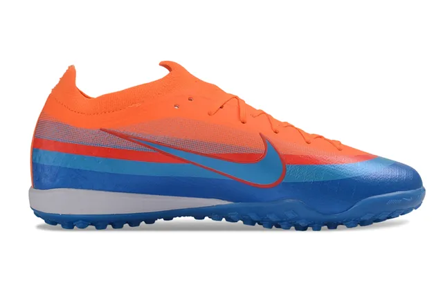 Nike Mercurial Turf Orange Blue Red Turf Zapatos de fútbol 7