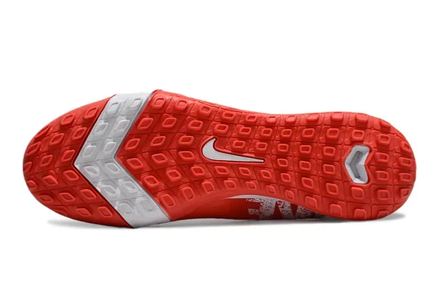 Nike Mercurial Turf Red and White Turf Soccer Shoes 6