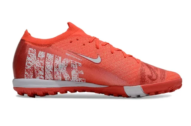 Nike Mercurial Turf Red and White Turf Soccer Shoes 7