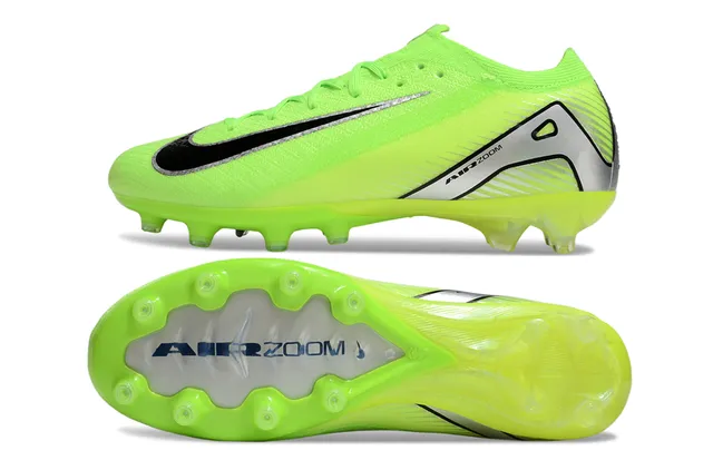 Nike Mercurial Vapor Air Zoom Neon Lime Firm-Ground Soccer Shoes 6