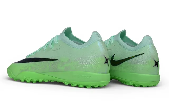Nike Mercurial Vapor Tênis de Futebol Verde Multicolorido Superior em Malha Gradiente Menta a Lima para Turf 5
