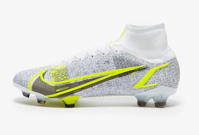Nike Mercurial Vapor White Volt Firm-Ground Chaussures de football 6
