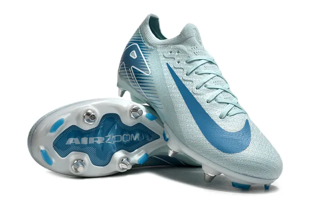 Nike Phantom GT Air Zoom Light Blue Firm-Ground Soccer Shoes 3