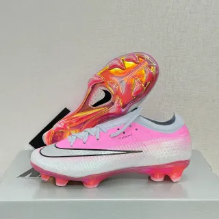 Nike Phantom GT Atomknit Iridescent Pink White Firm-Ground حذاء كرة القدم