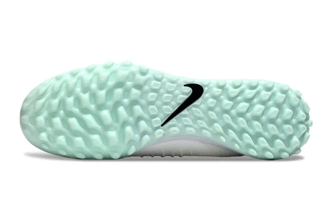 Nike Phantom GT Turf Chaussures de football Turf Blanc Mint Teal Faceted Swoosh Turf 15