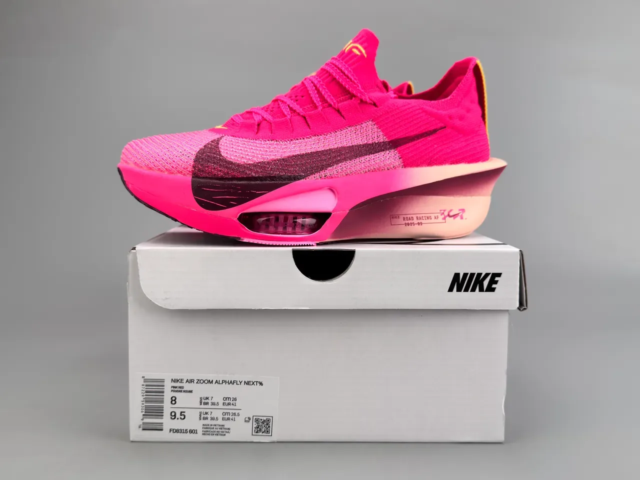 Nike Road Racing AF Pink Magenta chaussures de running 6