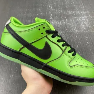 Nike SB Dunk Low 酸橙绿 黑 滑板鞋