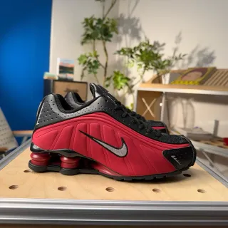 Nike Shox NZ Red and Black Lifestyle Sneakers