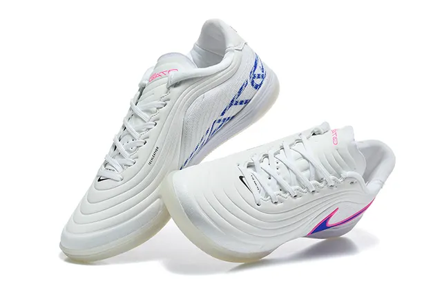 Nike Tiempo Legend Indoor blanc rose bleu chaussures de football indoor 2