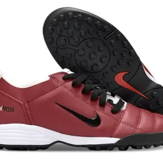 Nike Total 90 III Burgundy White Black Turf Soccer Shoes