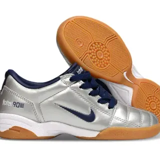 Nike Total 90 III 银色海军室内足球鞋